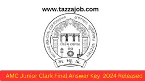 AMC Junior Clerk Final Answer Key 2024