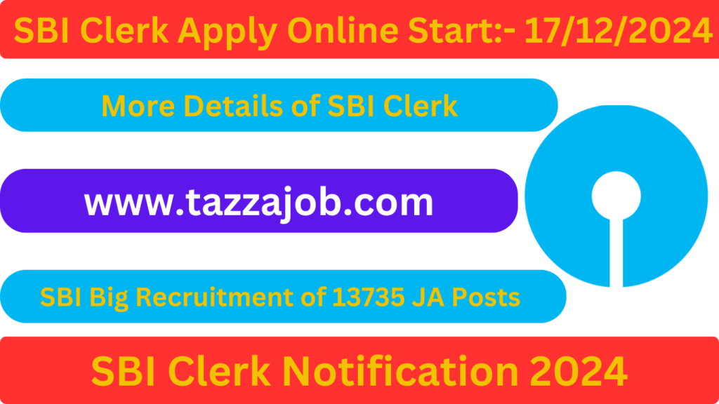 sbi clerk notification 2024